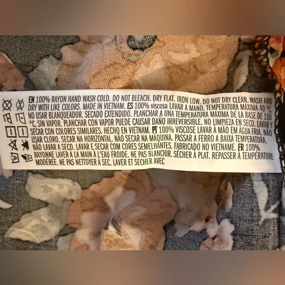 Forever 21 Floral Dress - Black, Pink, Orange - Picture 5 of 7